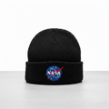 Touca Preta - Logo NASA Meatbal