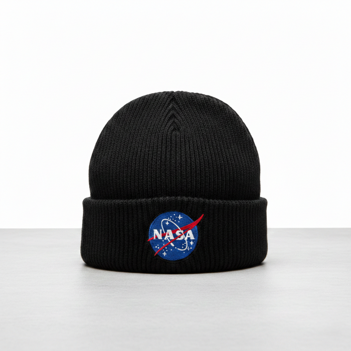 Touca Preta - Logo NASA Meatbal