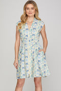 Treat Yourself Dress in Blue