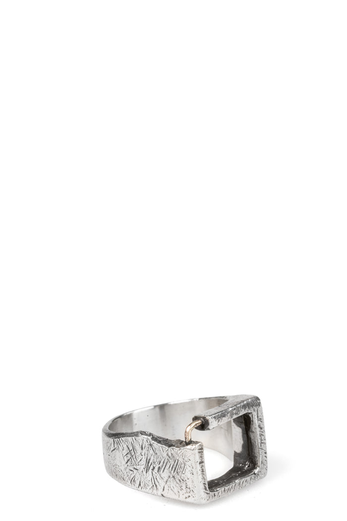 Enri Mars | Turret gold & silver ring