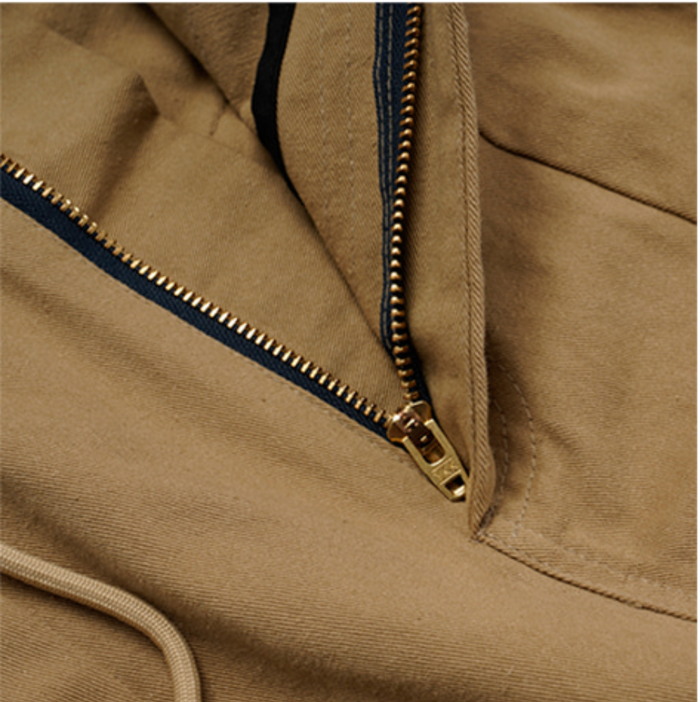 TWILL BALLOON PANTS - BEIGE RELABEL