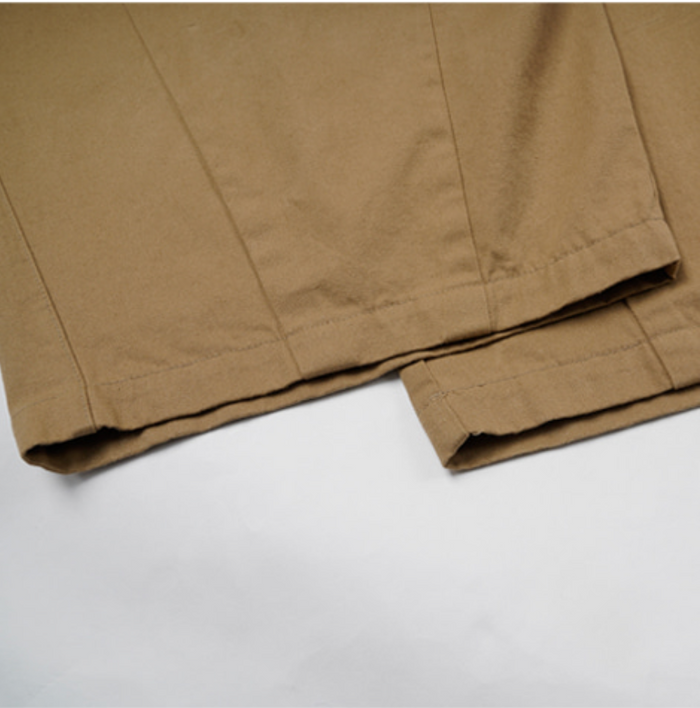 TWILL BALLOON PANTS - BEIGE RELABEL