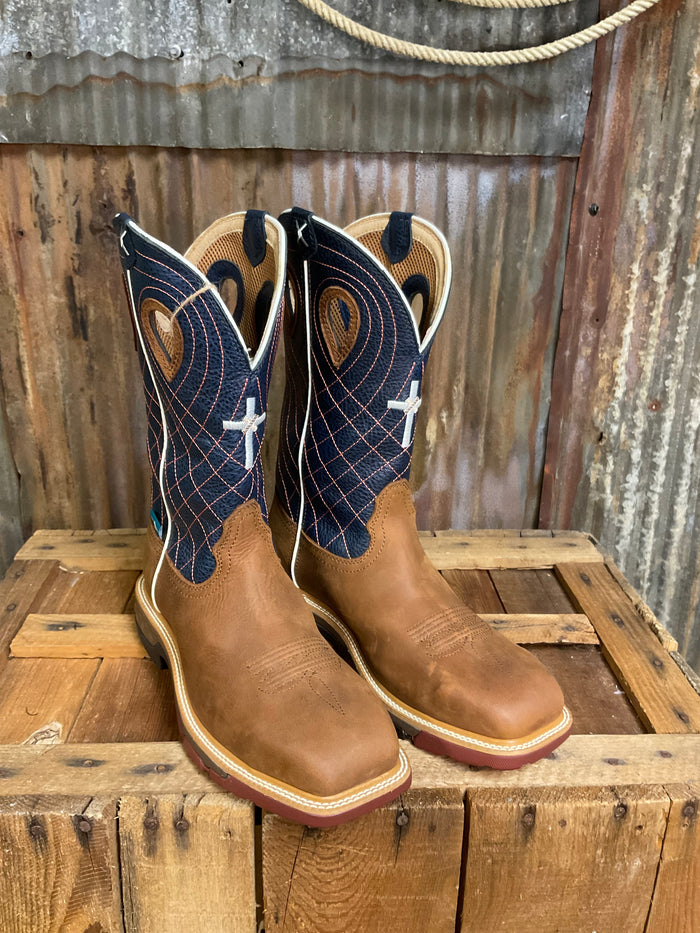 Twisted X Boot 12" Western Work Boot Alloy Toe