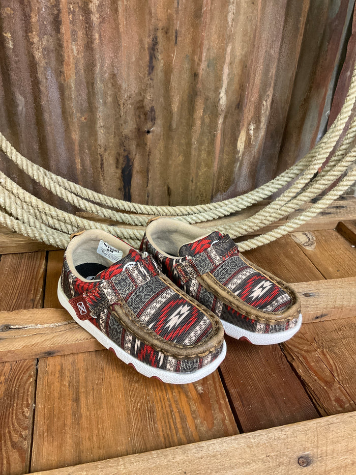 Twisted X Infant Red Aztec