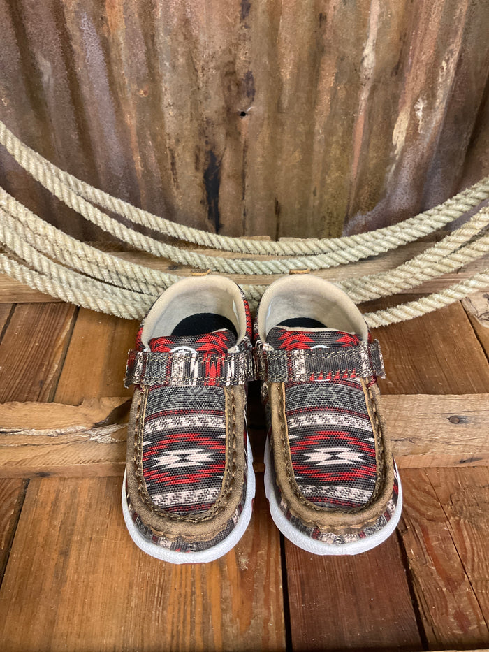 Twisted X Infant Red Aztec