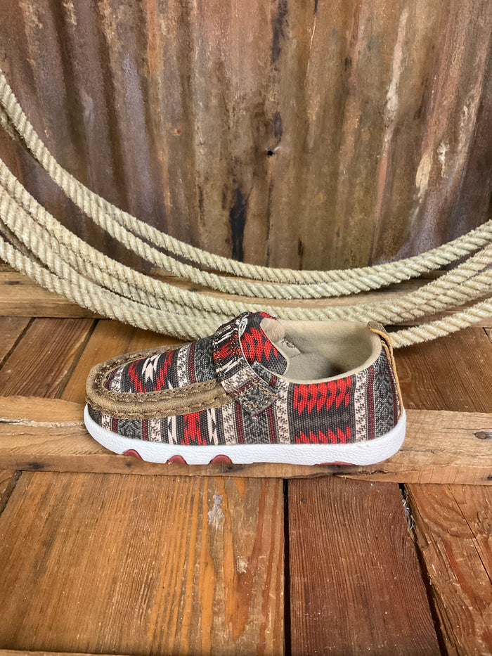 Twisted X Infant Red Aztec