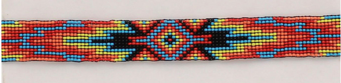 Twister Beaded Hatband