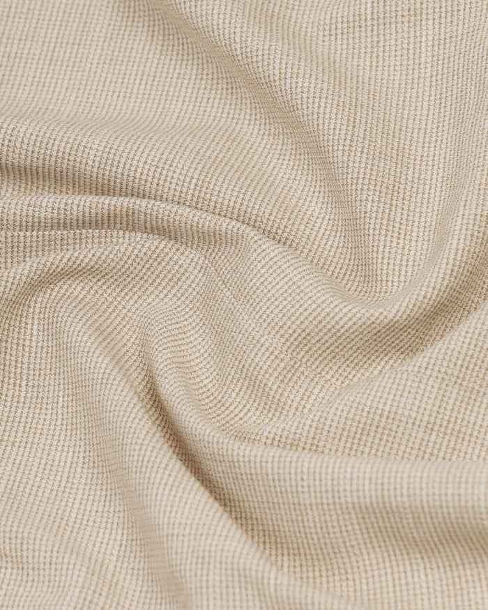 Two Piece Beige Textured Formal Suit - Orcus