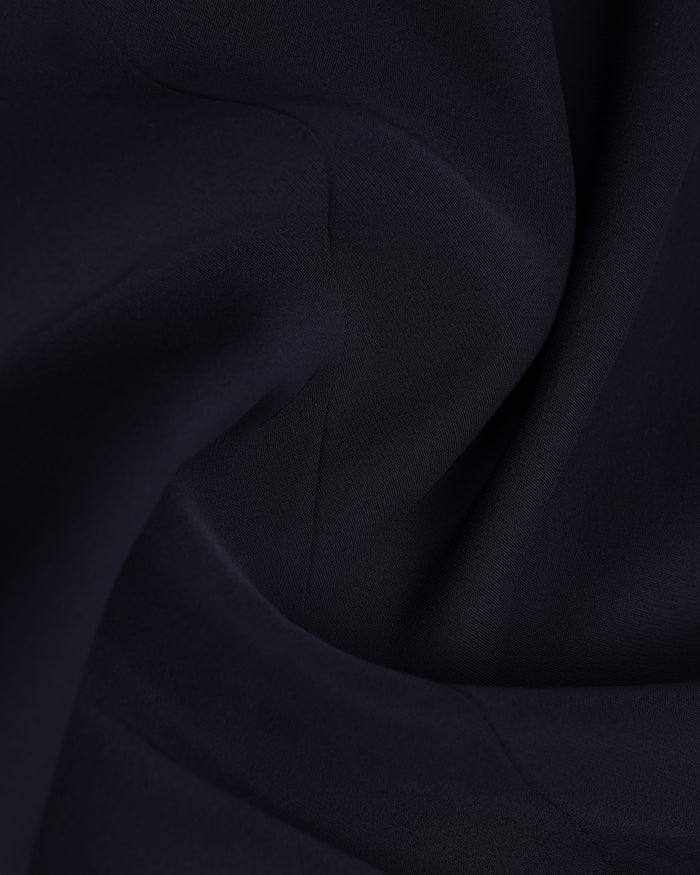 Two Piece Navy Solid Formal Suit - Rhine