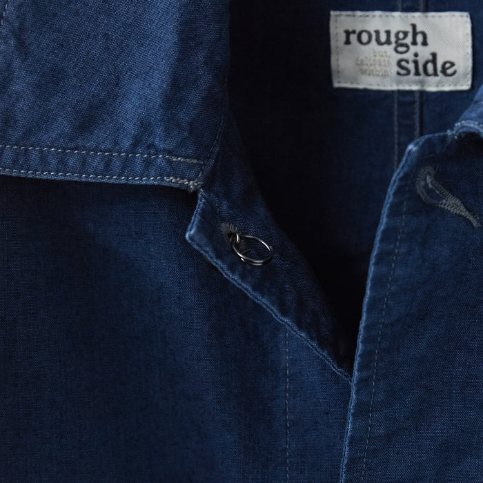 UTILITY WORK JACKET - INDIGO BLUE