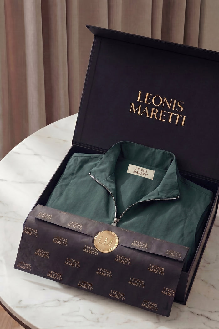 Valeno Stand-Collar Zip Vest Green