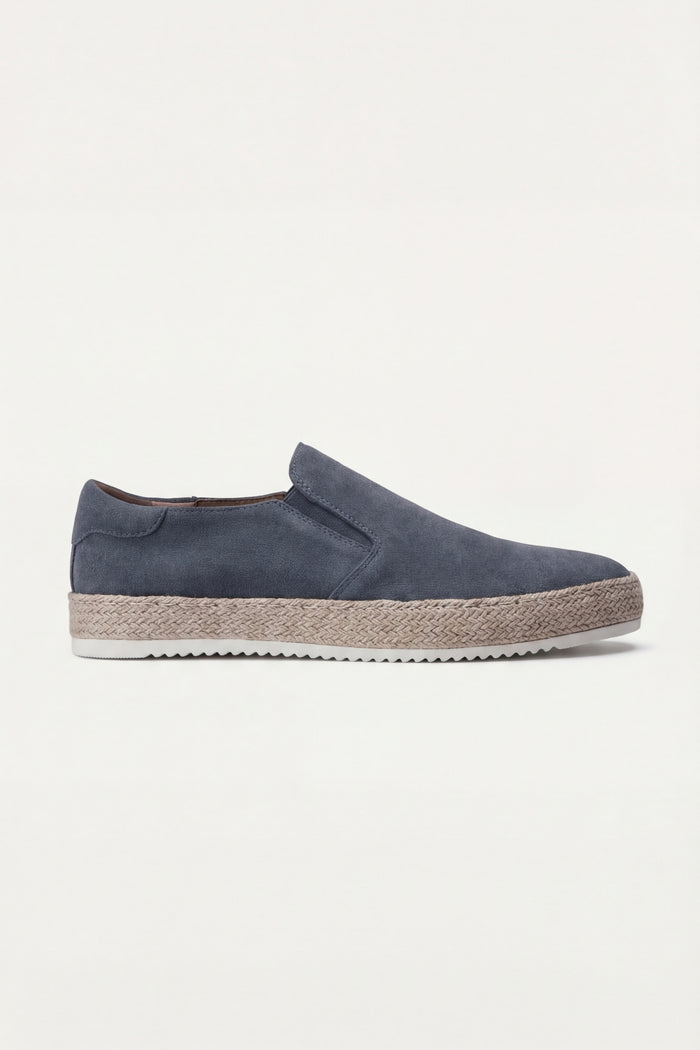 Valeno Suede City Loafers Grey
