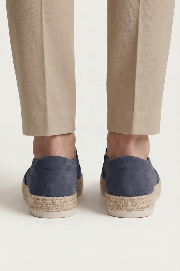 Valeno Suede City Loafers Grey