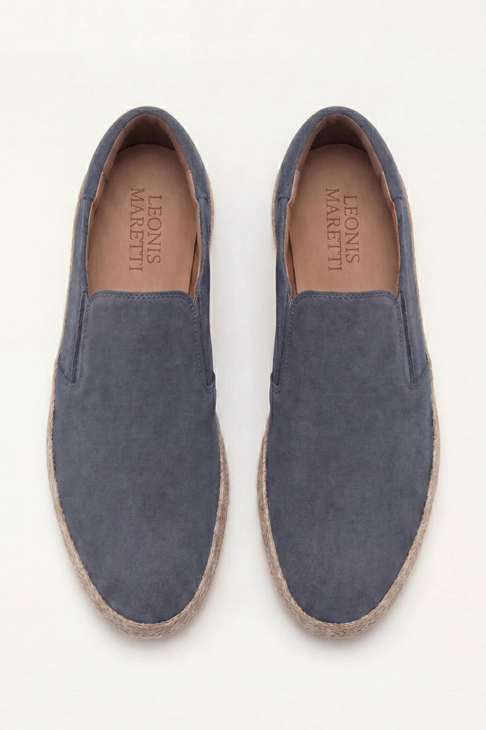 Valeno Suede City Loafers Grey