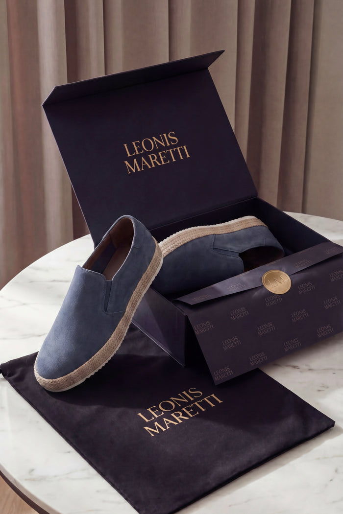 Valeno Suede City Loafers Grey