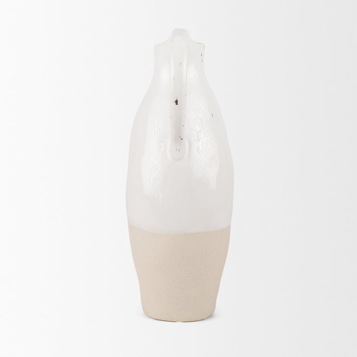 Valora Black Speckled Cream w/ Light Beige Ceramic Jug