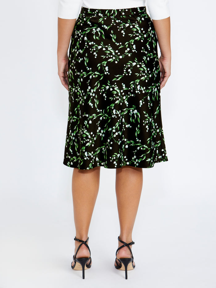Women's Georgette Midi Length Skirt | Vianne