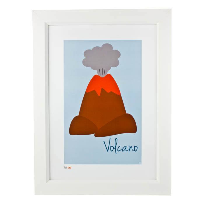 Pint Size Volcano Print (A3) | Koop.co.nz