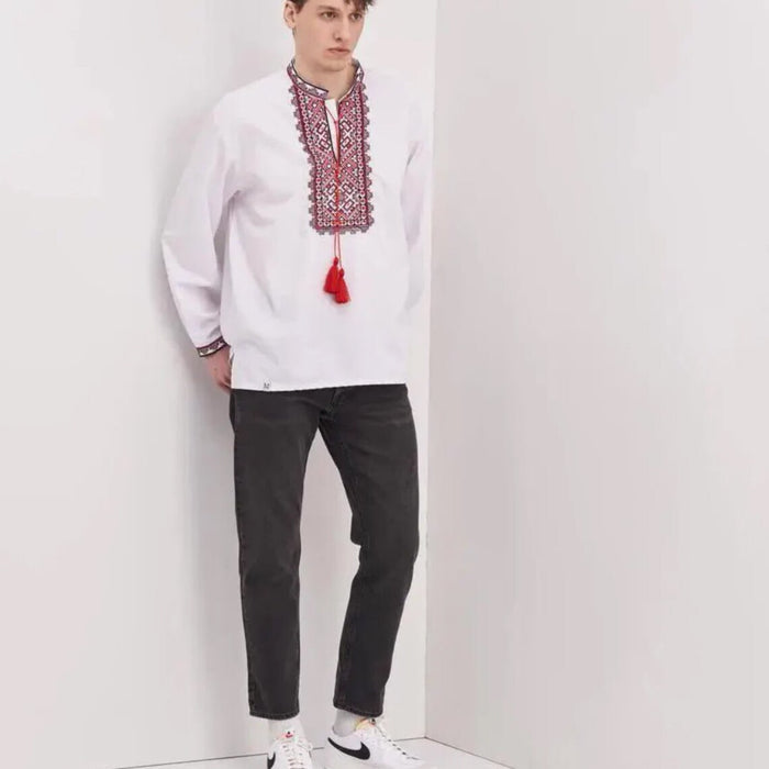 Vyshyvanka Men's (red ornament)