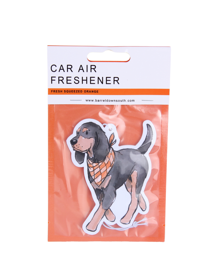 Walking Bluetick Coonhound Dog Tennessee Air Freshener