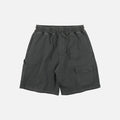 WASHED CARPENTER SWEAT SHORTS - CHARCOAL