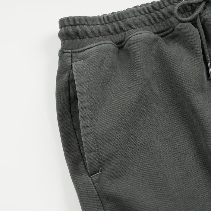 WASHED CARPENTER SWEAT SHORTS - CHARCOAL