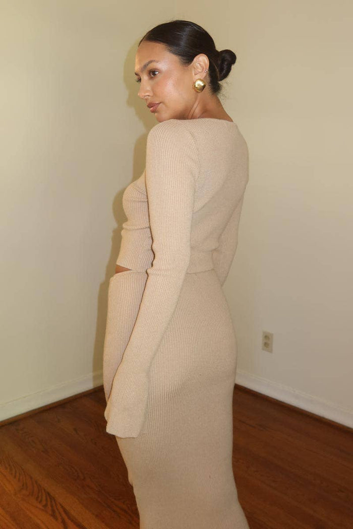 Wendy Knit Maxi Skirt