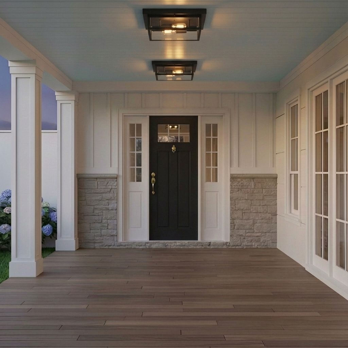 Westover Steel Outdoor Flush Mount
