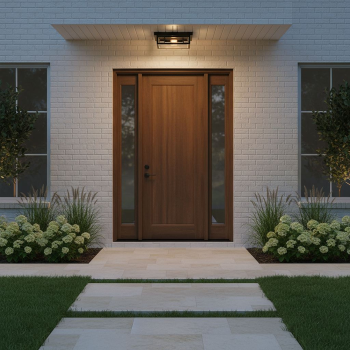 Westover Steel Outdoor Flush Mount
