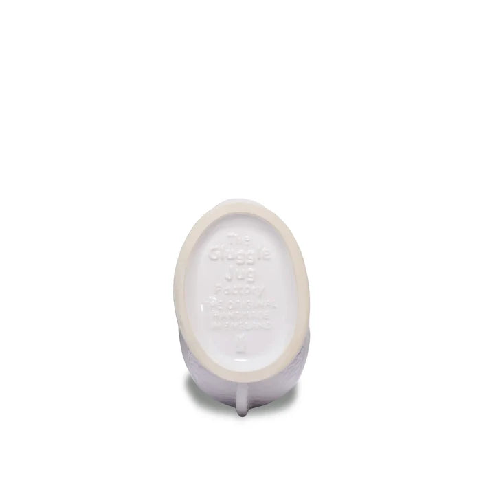 White Gluggle Jug: Large