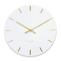 One Six Eight White Luca Clock (40cm) | Koop.co.nz
