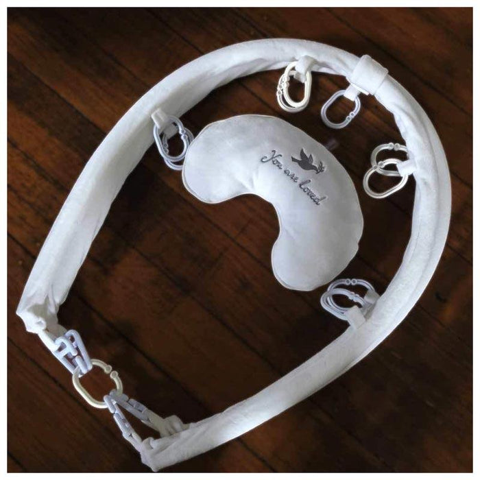 O.B Designs White Playbar & Pillow Set | Koop.co.nz