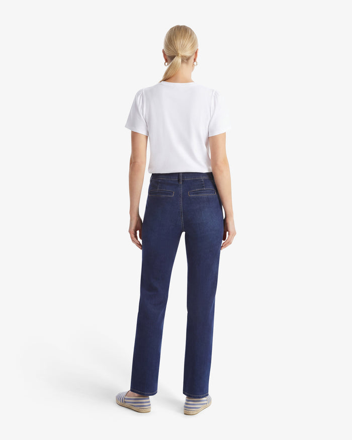 Wide Leg Denim Pant