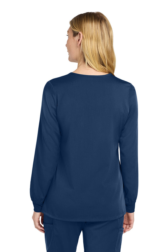 Wink® Women’s Premiere Flex™ Full-Zip Scrub Jacket | WW4088 - The Lemon Print & Design Studio