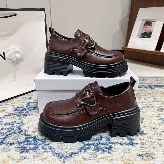 Women’s Black British Loafers