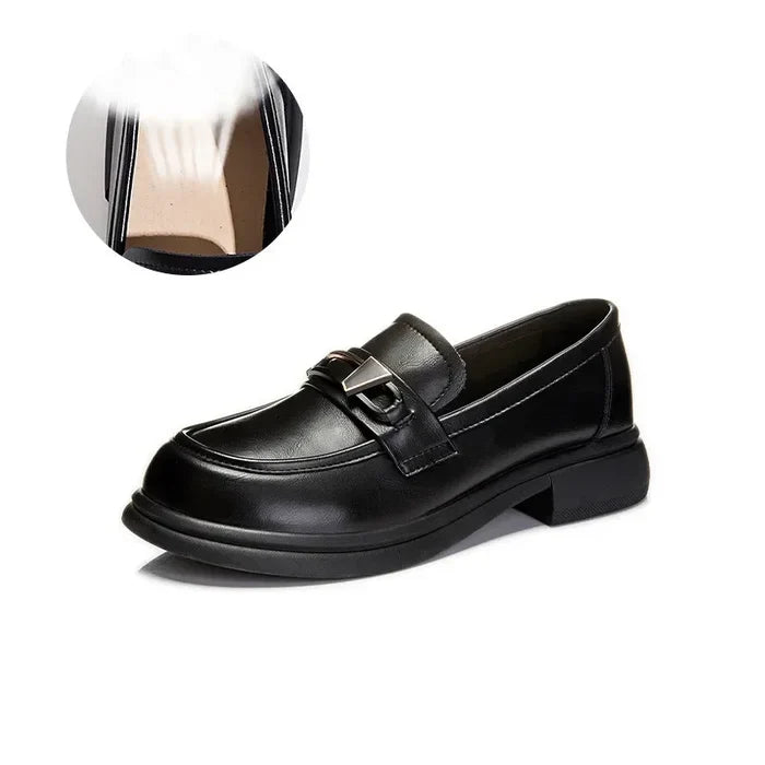 Women’s British-Style Leather Loafers