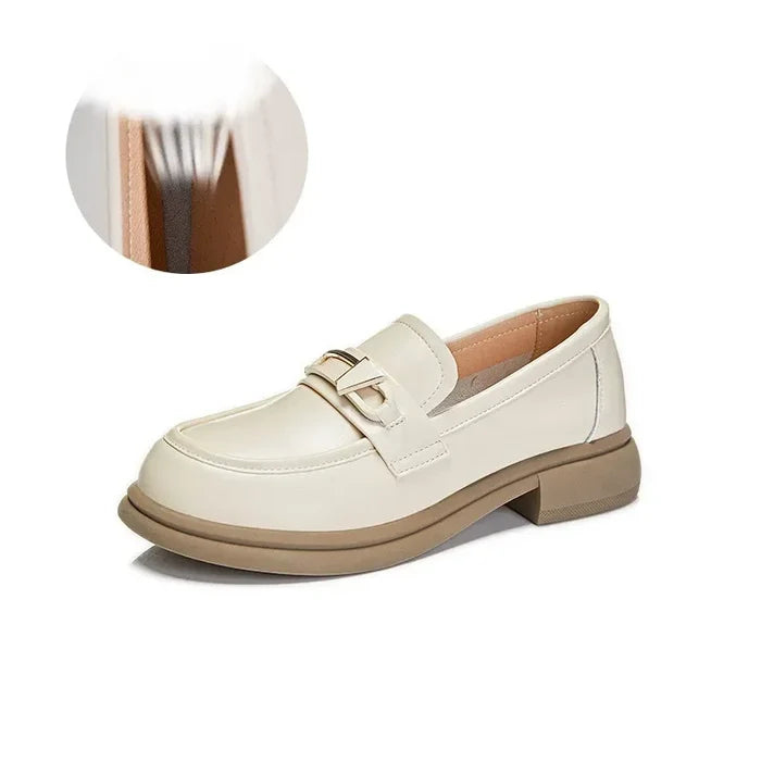 Women’s British-Style Leather Loafers
