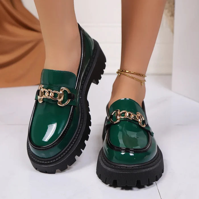 Women’s British-Style Platform Loafers