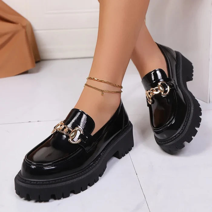 Women’s British-Style Platform Loafers