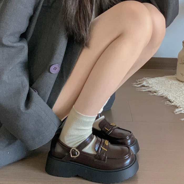 Women’s British-Style Platform Loafers