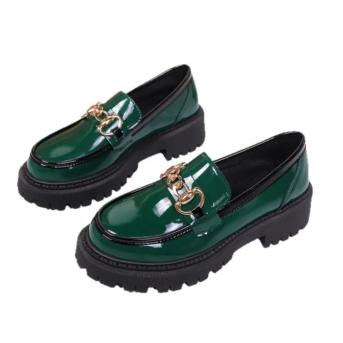 Women’s British-Style Platform Loafers
