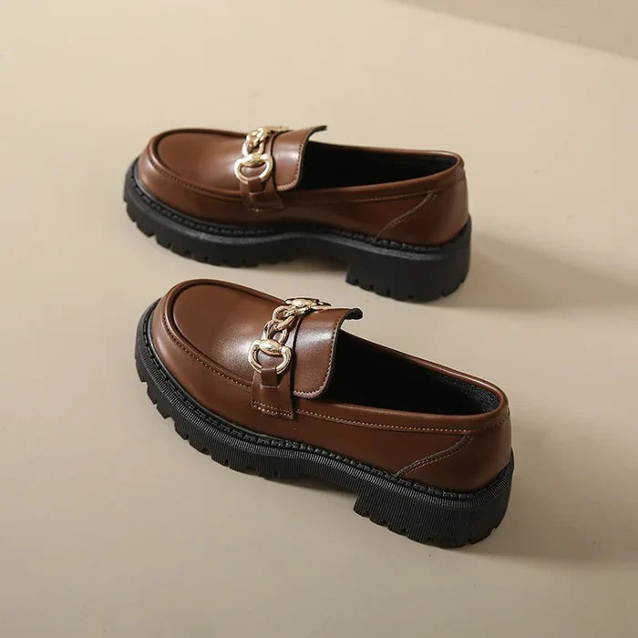 Women’s British-Style Platform Loafers