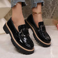 Women’s Large-Size Platform Loafers