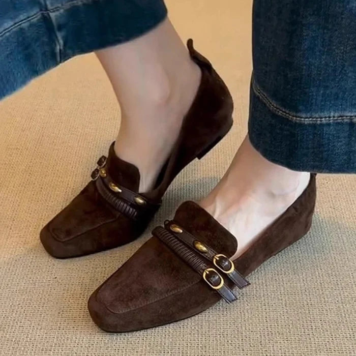 Women’s Retro Suede Loafers