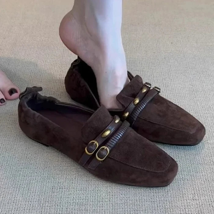 Women’s Retro Suede Loafers