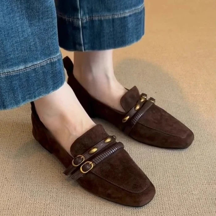 Women’s Retro Suede Loafers
