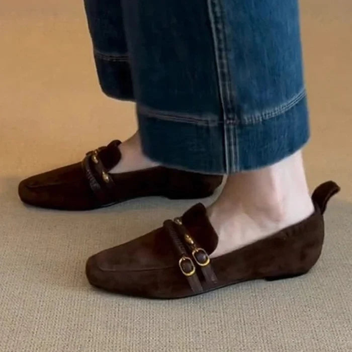 Women’s Retro Suede Loafers