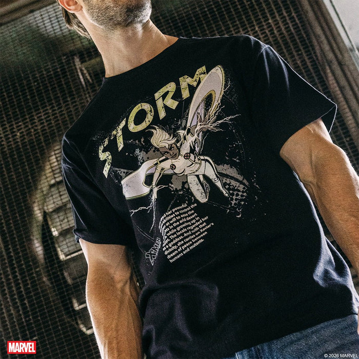 X-Men '97 Storm Retro Forge Heavyweight Boxy Tee - Heroes & Villains-Marvel-T-Shirt