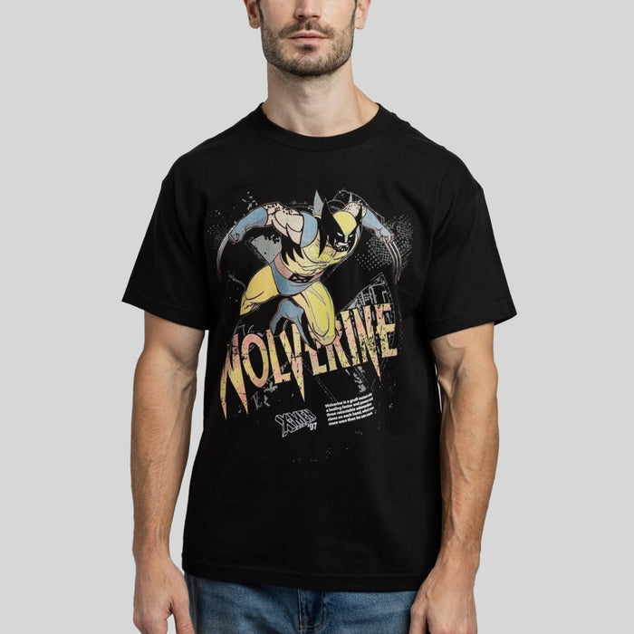 X-Men '97 Wolverine Retro Forge Heavyweight Boxy Tee - Heroes & Villains-Marvel-T-Shirt