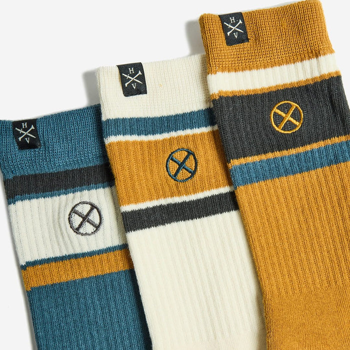 X-Men Ribbed Crew Sock Set - Heroes & Villains-Marvel-Socks